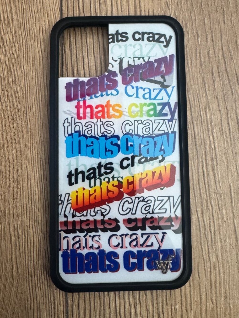 Wildflower iPhone 11 Pro Max That’s Crazy Case Multicolor Black Pre-Owned